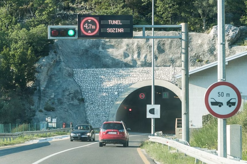 Tunel Sozina opslužio 774,88 hiljada vozila