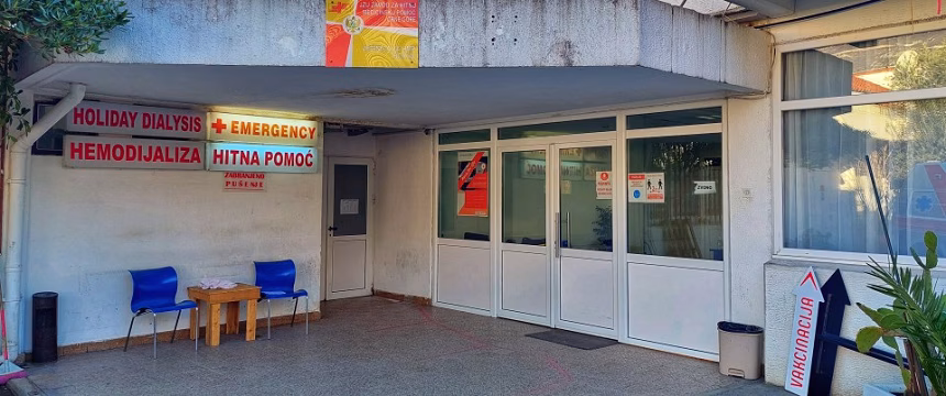 Budva: Jedinica hitne pomoći privremeno premještena u Turističku ambulantu Doma zdravlja