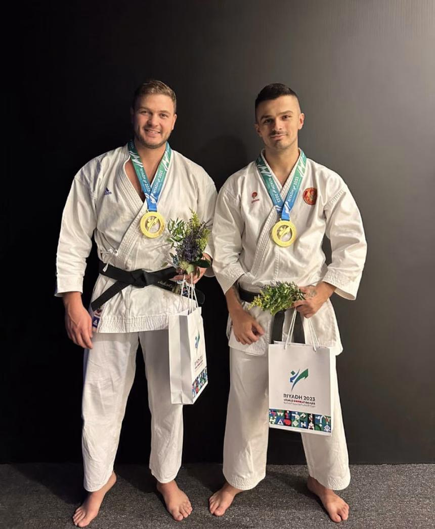 Vukotić i Pešić najbolji sportisti u 2023. u izboru Ju Jitsu saveza Crne Gore