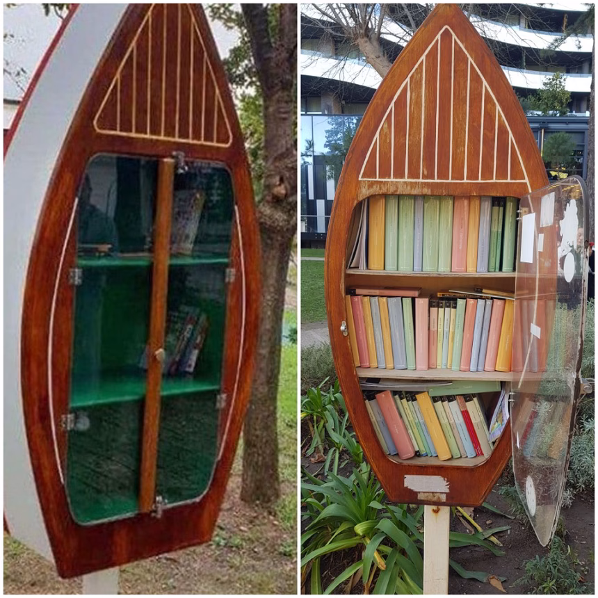 Serdar poklonio Biblioteci na otvorenom više stotina knjiga