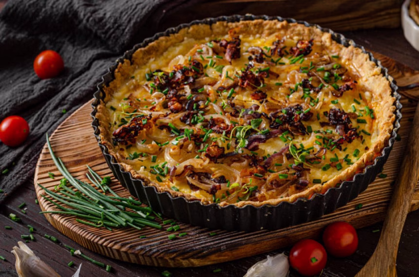 Recept za tart sa slaninom i povrćem