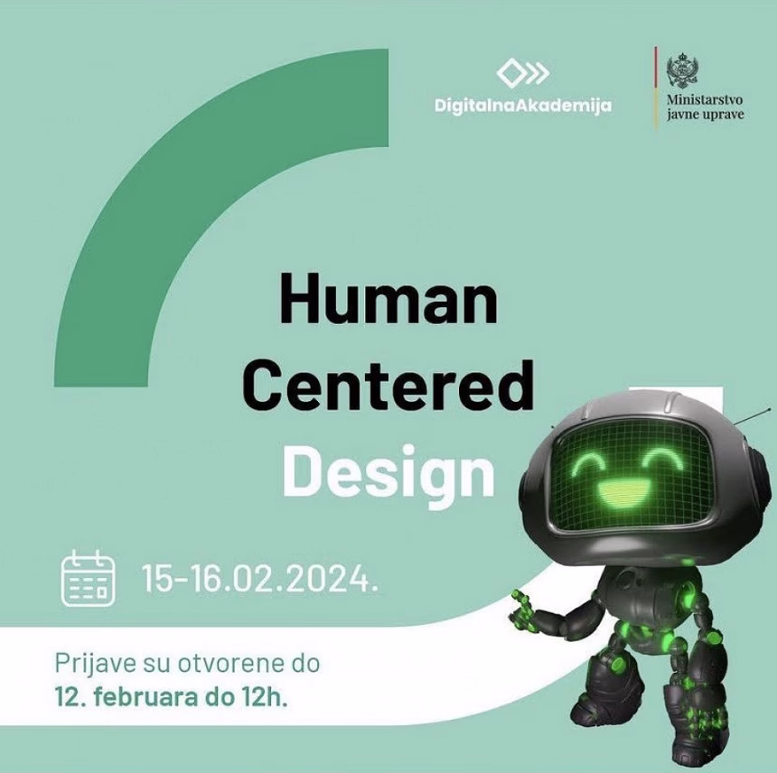 Digitalna fabrika organizuje dvodnevnu online edukaciju „Human Centered Design“