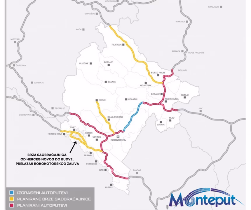 Poništen tender za brzu saobraćajnicu preko Boke