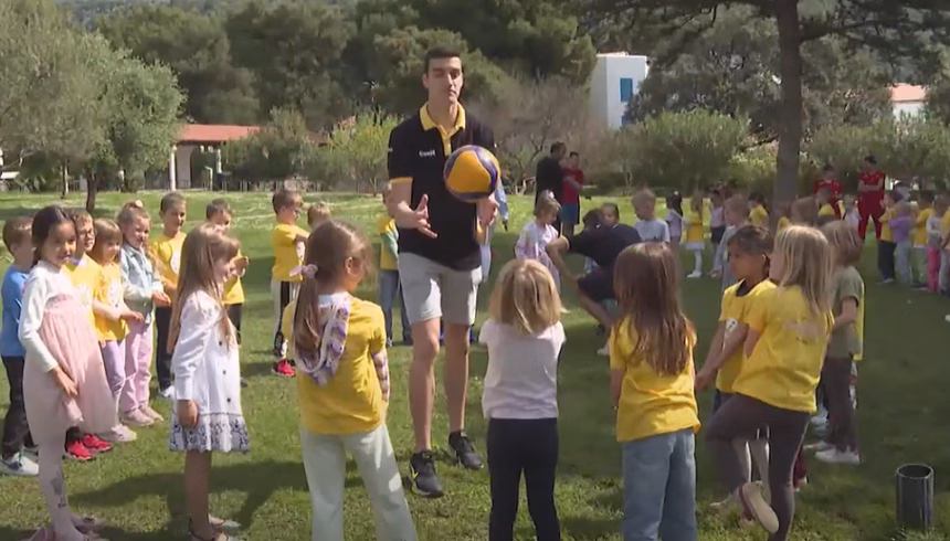 (VIDEO) Podsticanje zdravog života među najmlađima u Budvi