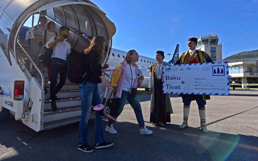 Air Montenegro otvorio liniju Tivat-Baku