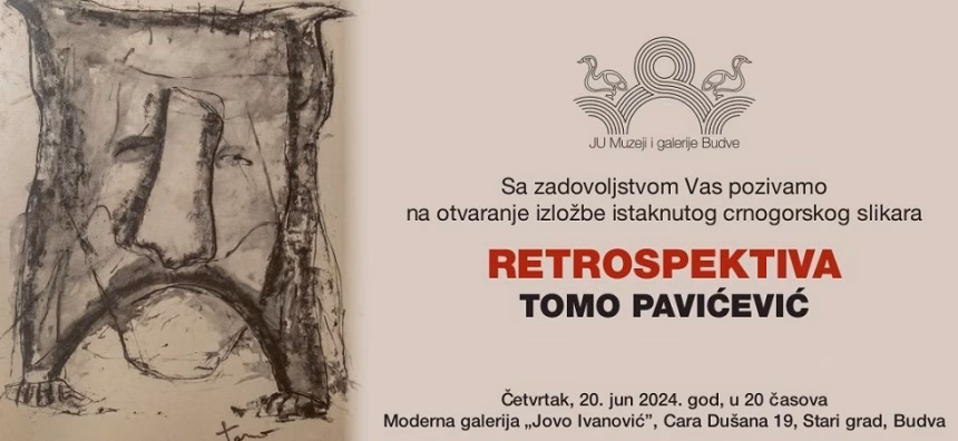Izložba Toma Pavićevića danas u Starom gradu