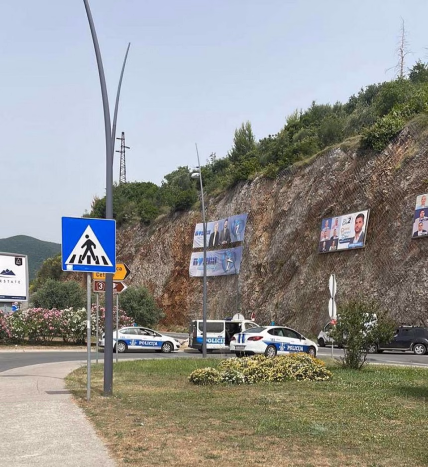 (FOTO) Kolone na putu Markovići - Budva, pojačane policijske kontrole