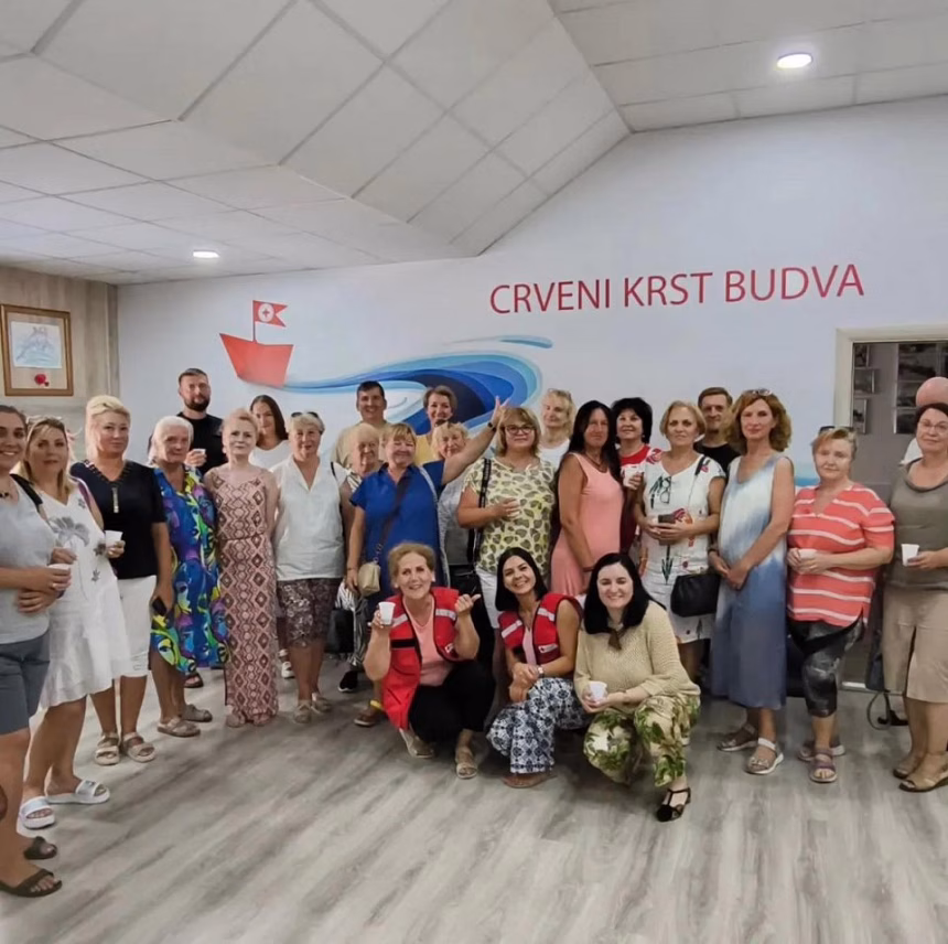 Crveni krst Budva: Podrška izbjeglicama uz pomoć IFRC-a