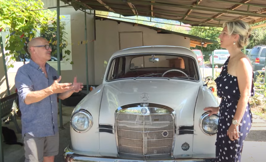 Jedini Mercedes Ponton u Crnoj Gori registrovan u Budvi u filmu „Pontonovo srce“ sa Radetom Šerbedžijom