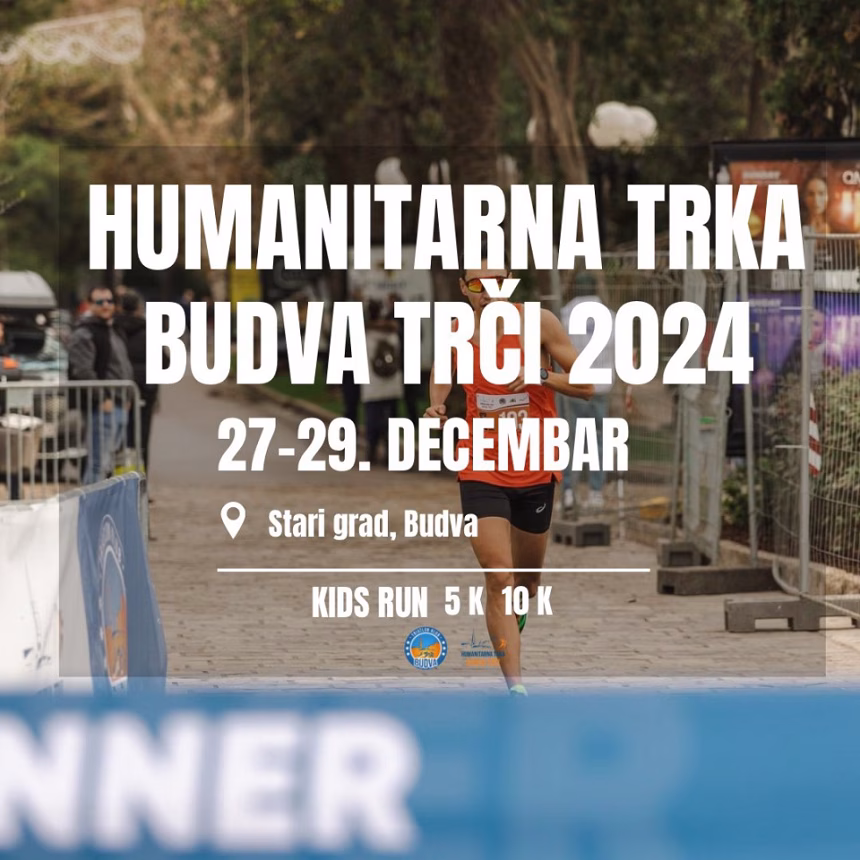 Budva trči 2024: Prijave za humanitarnu trku u toku