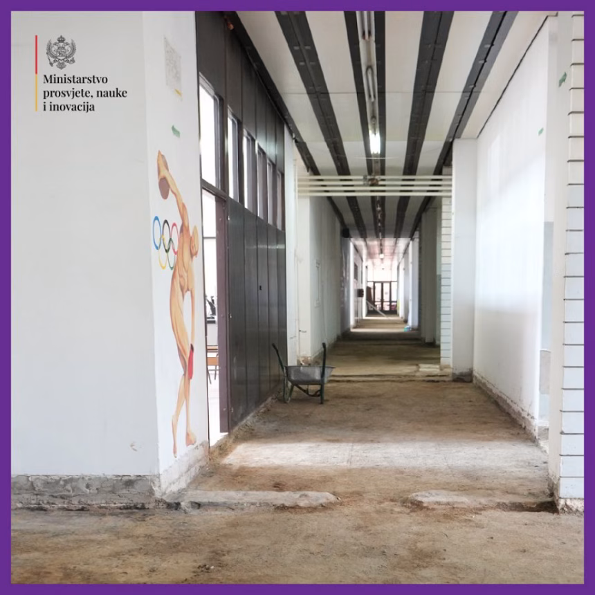 U toku saniranje krova i fasade SMŠ „Danilo Kiš”