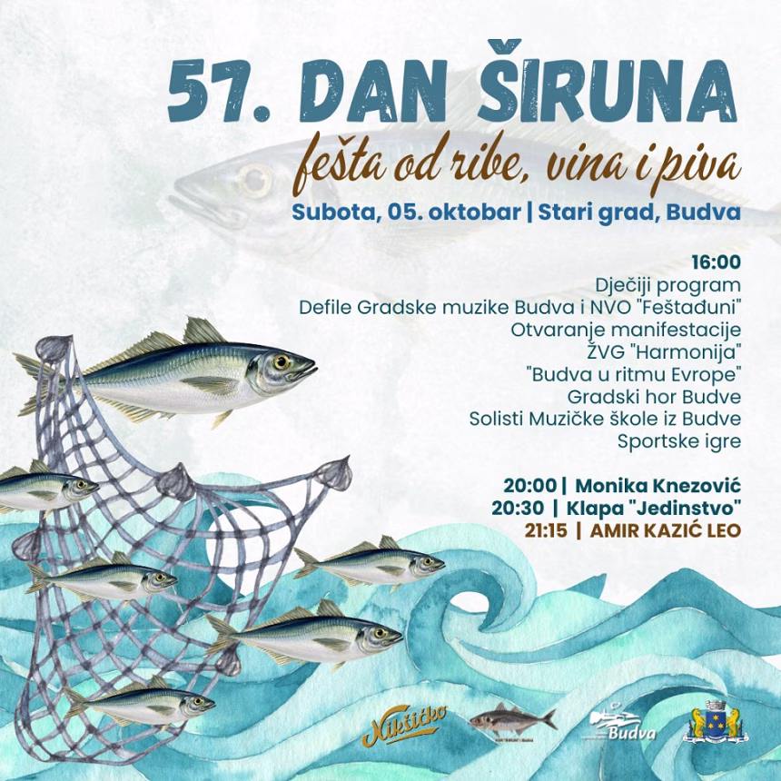Budvanska fešta od ljubavi i gušta: Slavlje uz ribu, vino i bogat program