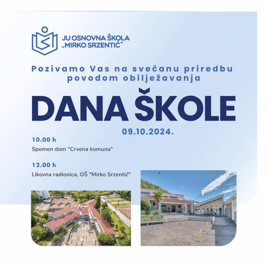 Obilježavanje Dana škole "Mirko Srzentić" u Petrovcu