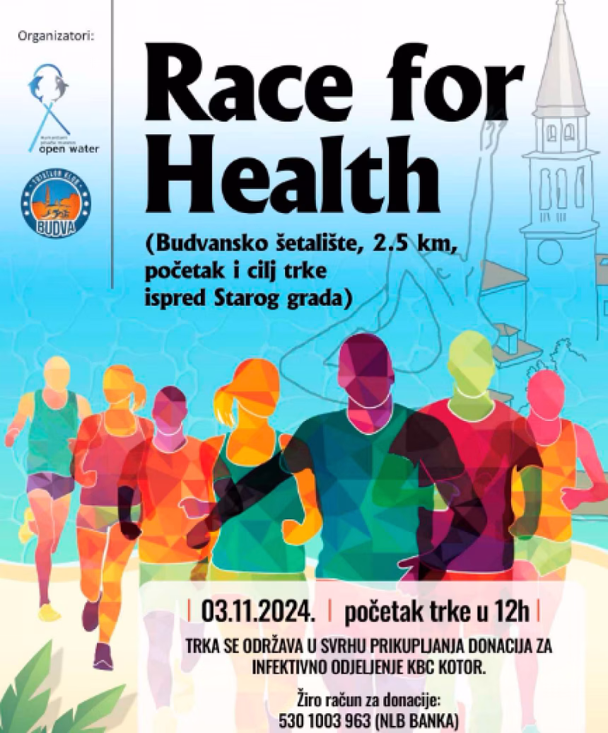 Sjutra Humanitarni plivački maraton Open water