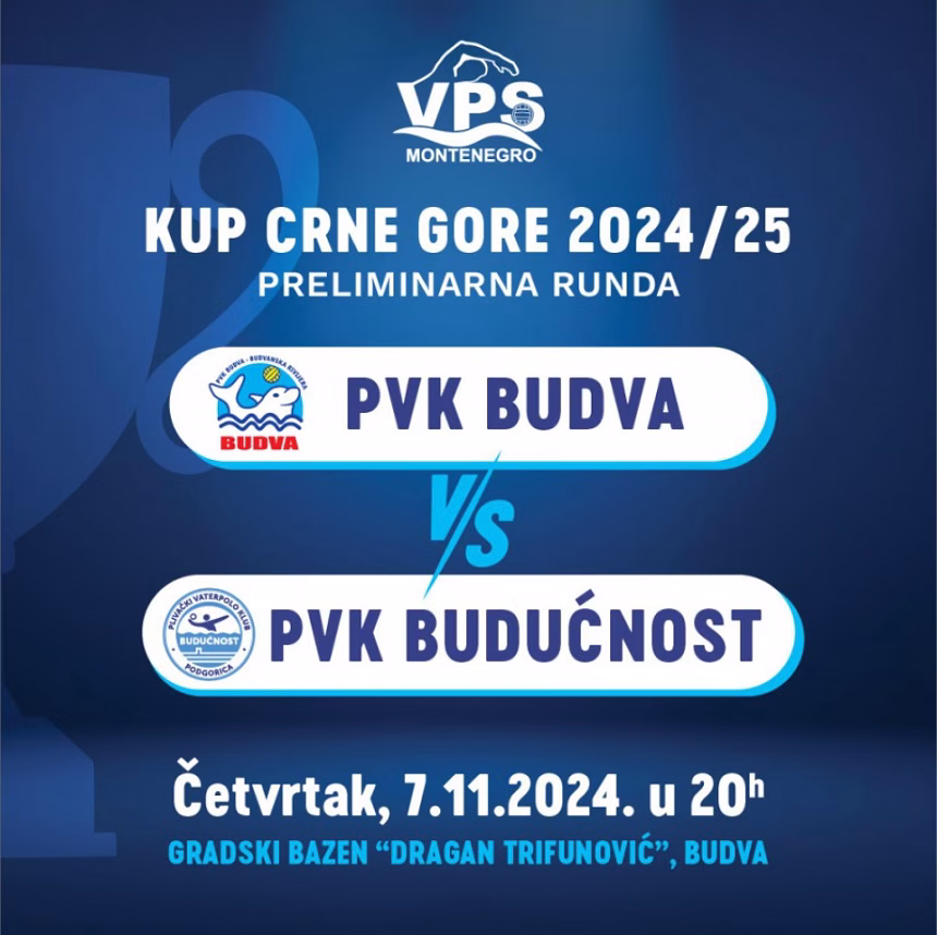 Budva večeras dočekuje Budućnost u preliminarnoj fazi i otvaranju domaće vaterpolo sezone