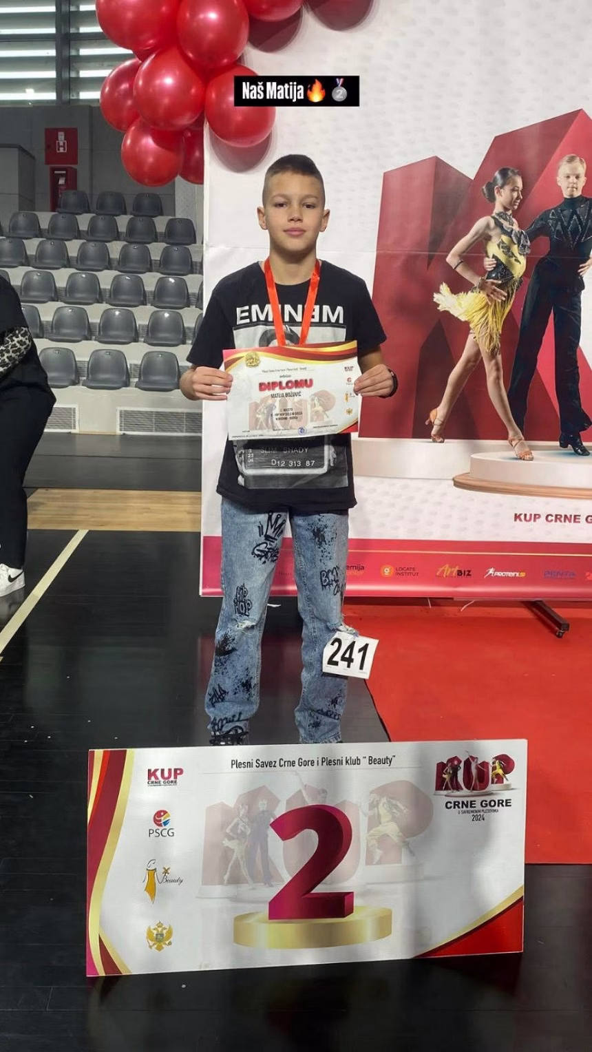 Plesni klub Kingdom iz Budve briljirao na KUP-u Crne Gore u savremenim plesovima