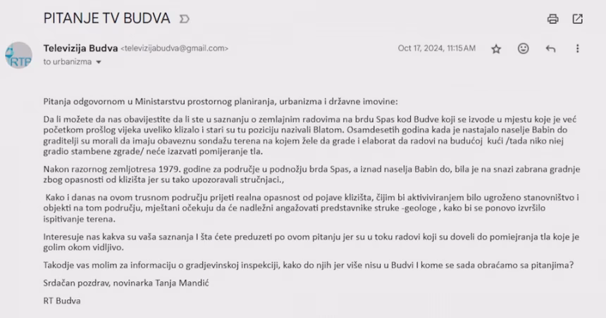 Stanovnici Babinog Dola strahuju zbog odranjanja tla, reakcija nadležnih izostala