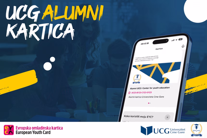 Prijave za EYCA & Alumni UCG kartice: Više od 250 popusta u Crnoj Gori i 30.000 širom Evrope