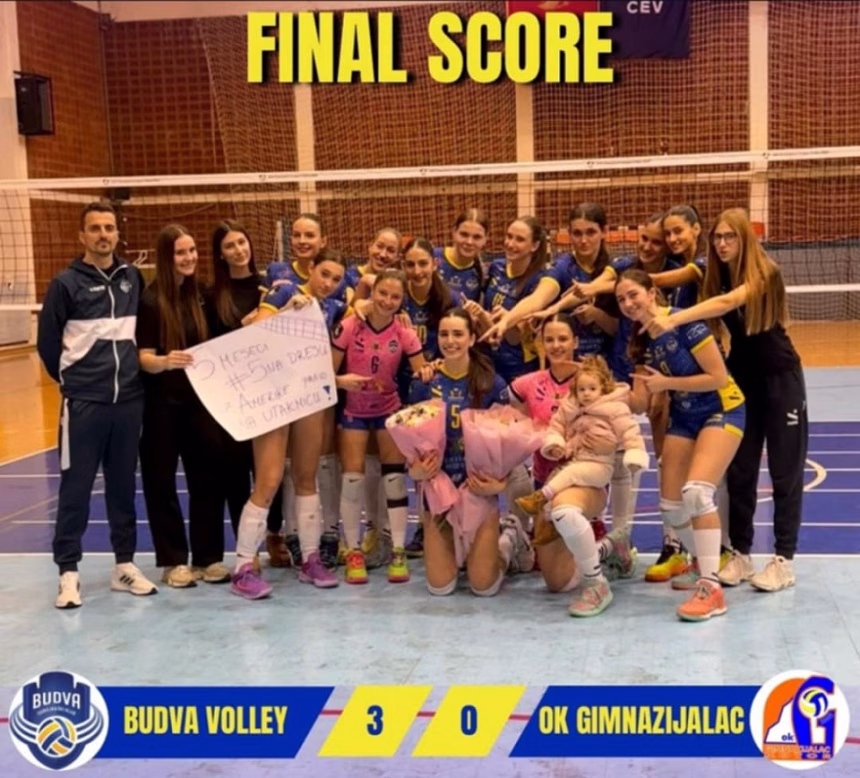 Odbojkašice Budve u polufinalu Kupa Crne Gore