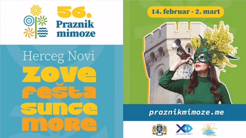 56. Praznik mimoze od 14. februara u Herceg Novom