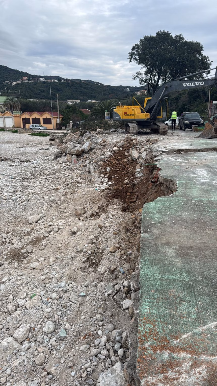 Projekat sanacije plaže Utjeha u opštini Bar u završnoj fazi