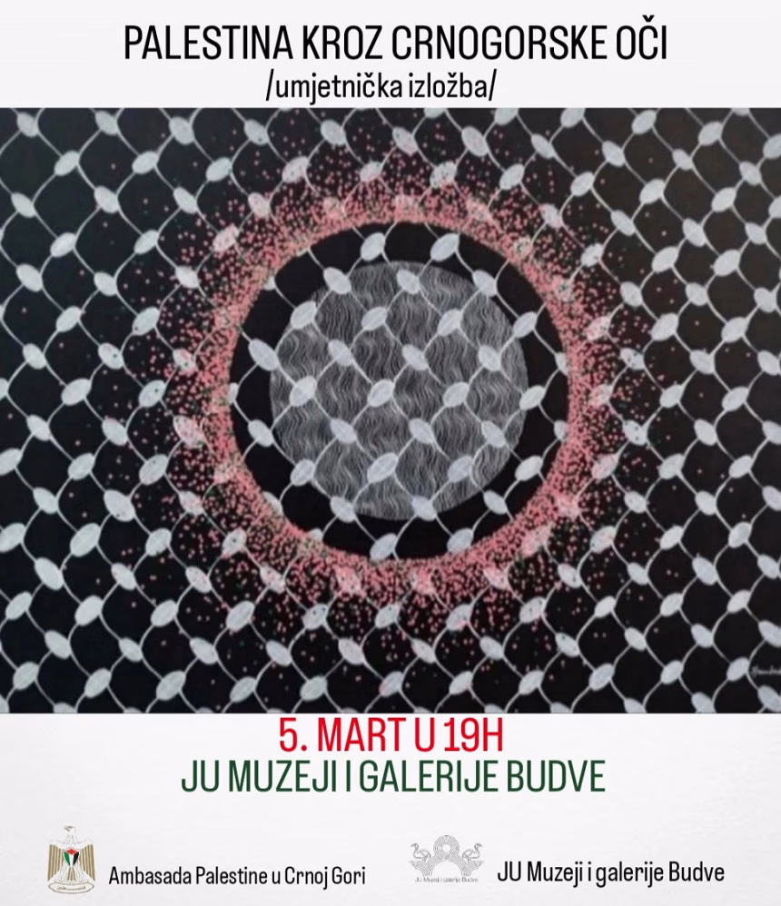 Izložba “Palestina kroz crnogorske oči” doputovala u Budvu