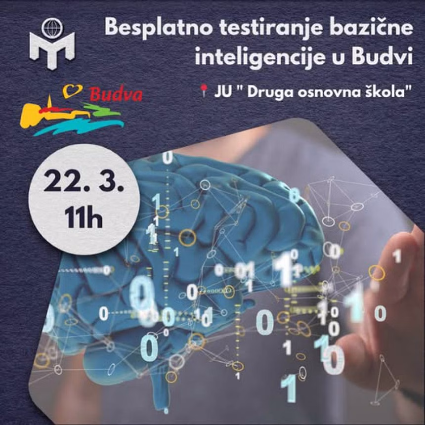 Besplatno testiranje inteligencije u Budvi