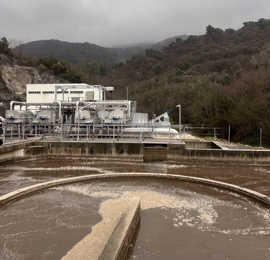 Završena rekonstrukcija aeracionog sistema na postrojenju za prečišćavanje otpadnih voda u Bečićima
