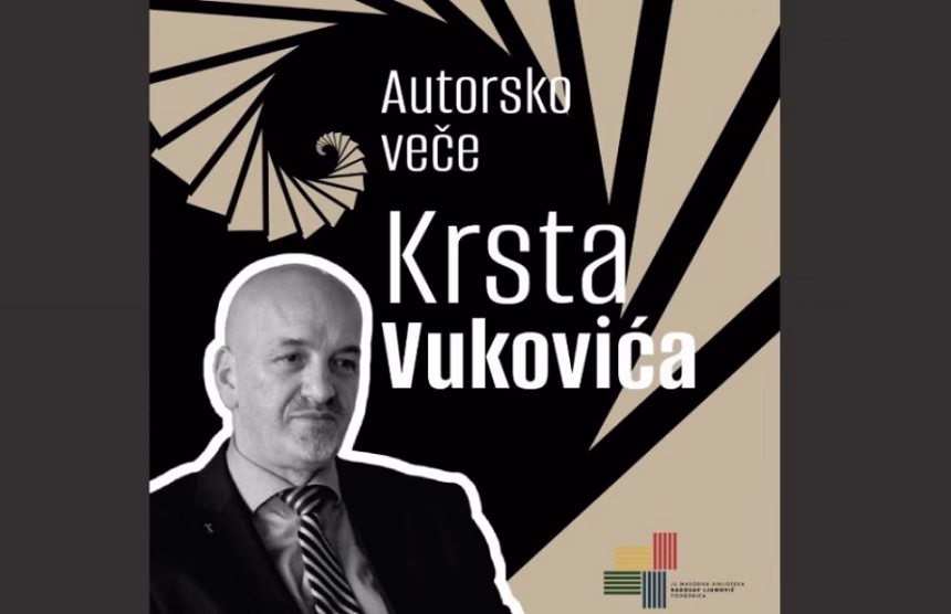 Autorsko veče Krsta Vukovića