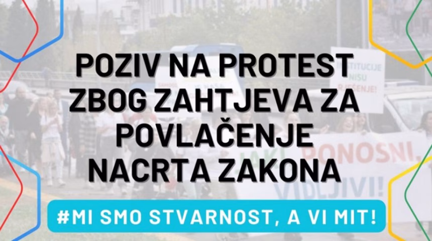 Sjutra protest organizacija OSI na Rimskom trgu