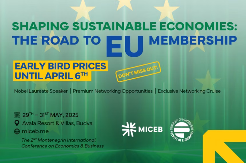 O ekonomiji i biznisu krajem maja u Budvi