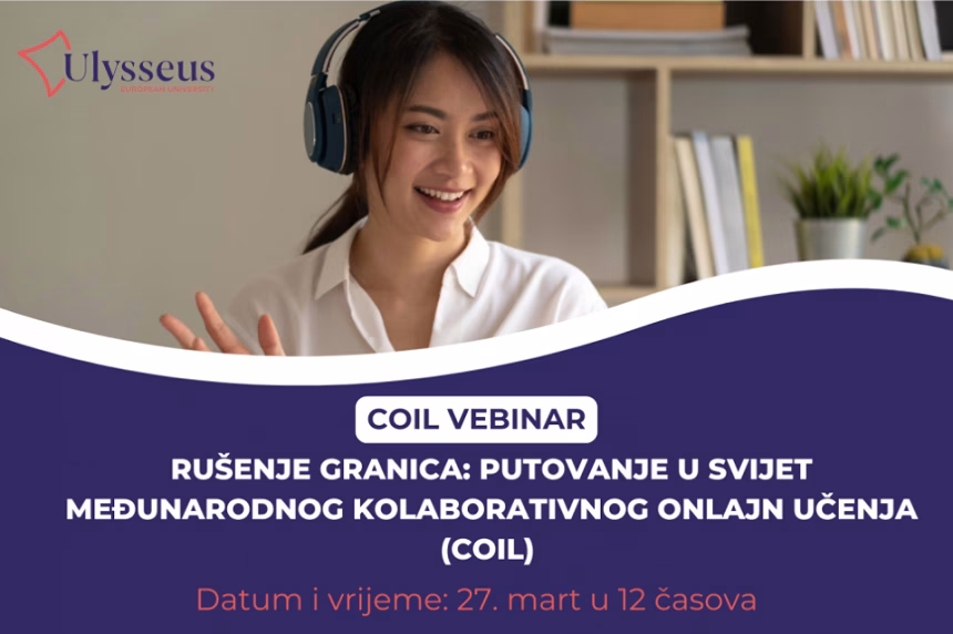 Ulysseus: Prijave za COIL vebinar