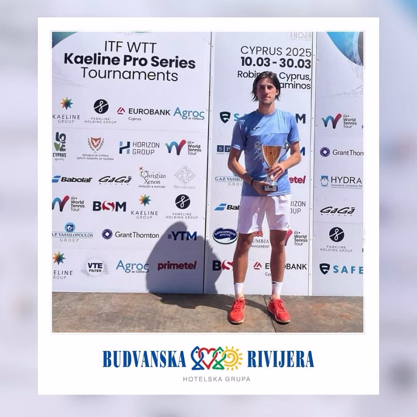 Budvanski teniser sjajan u Kipru