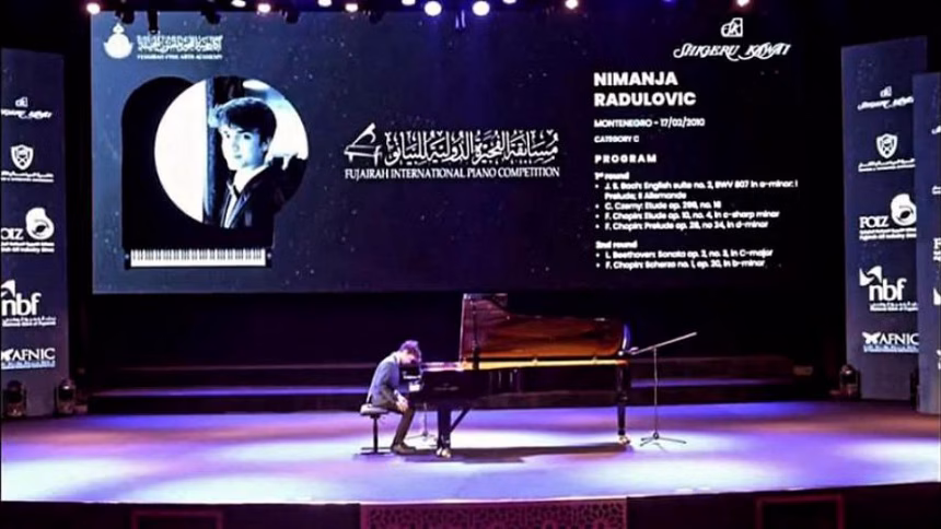 Budvanski pijanista Nemanja Radulović osvojio maksimalan broj bodova na državnom takmičenju u Tivtu