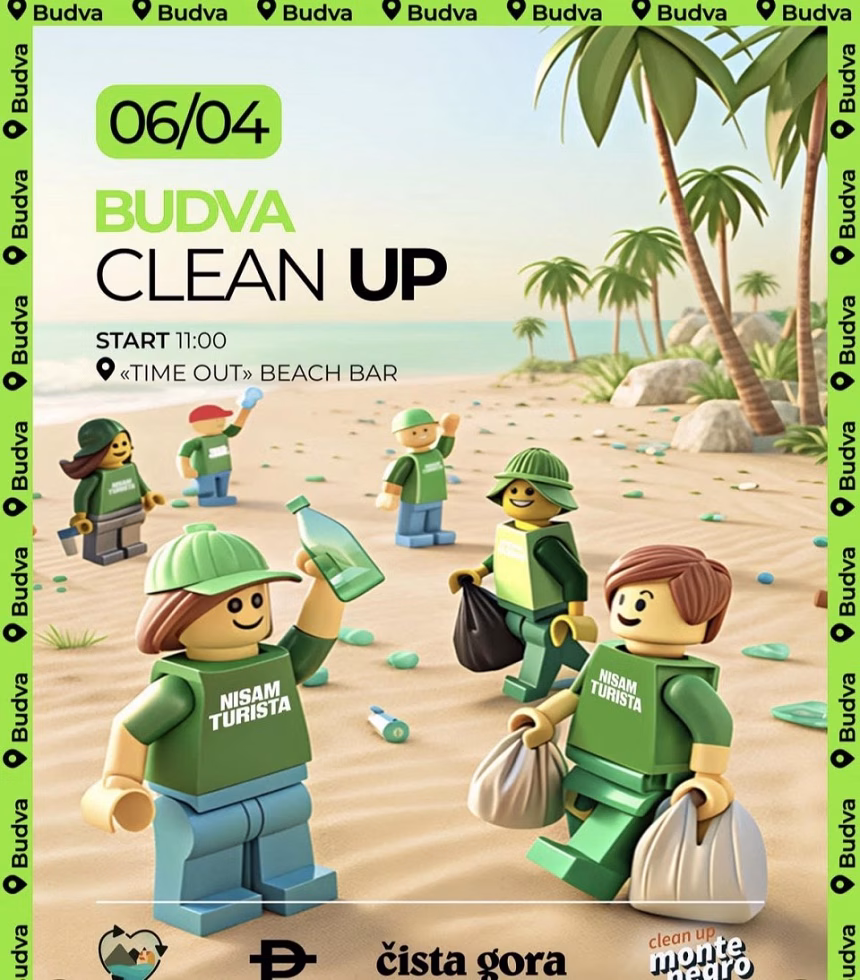 Akcija čišćenja budvanske obale ovog vikenda