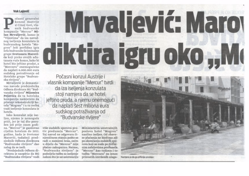 Demanti HG „Budvanska rivijera“