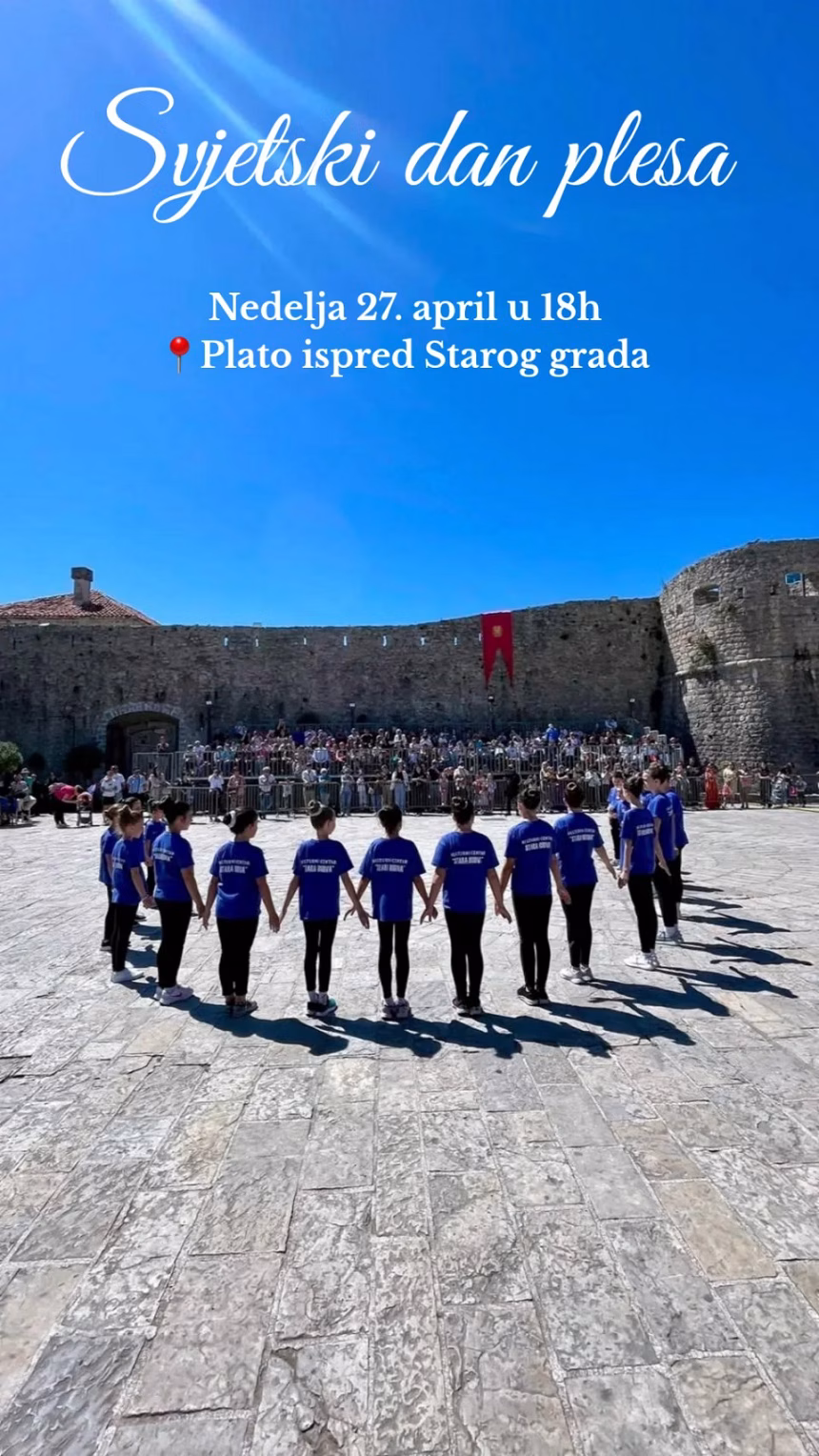 Plesom kroz tradiciju, KC Stara Budva slavi Svjetski dan plesa