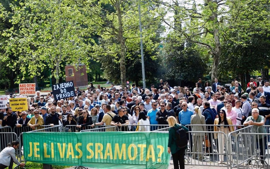 Koalicija „Velika plaža, a ne velika laža" o Sporazumu sa Emiratima: Crnogorski prirodni resursi protivustavno stavljeni na kocku