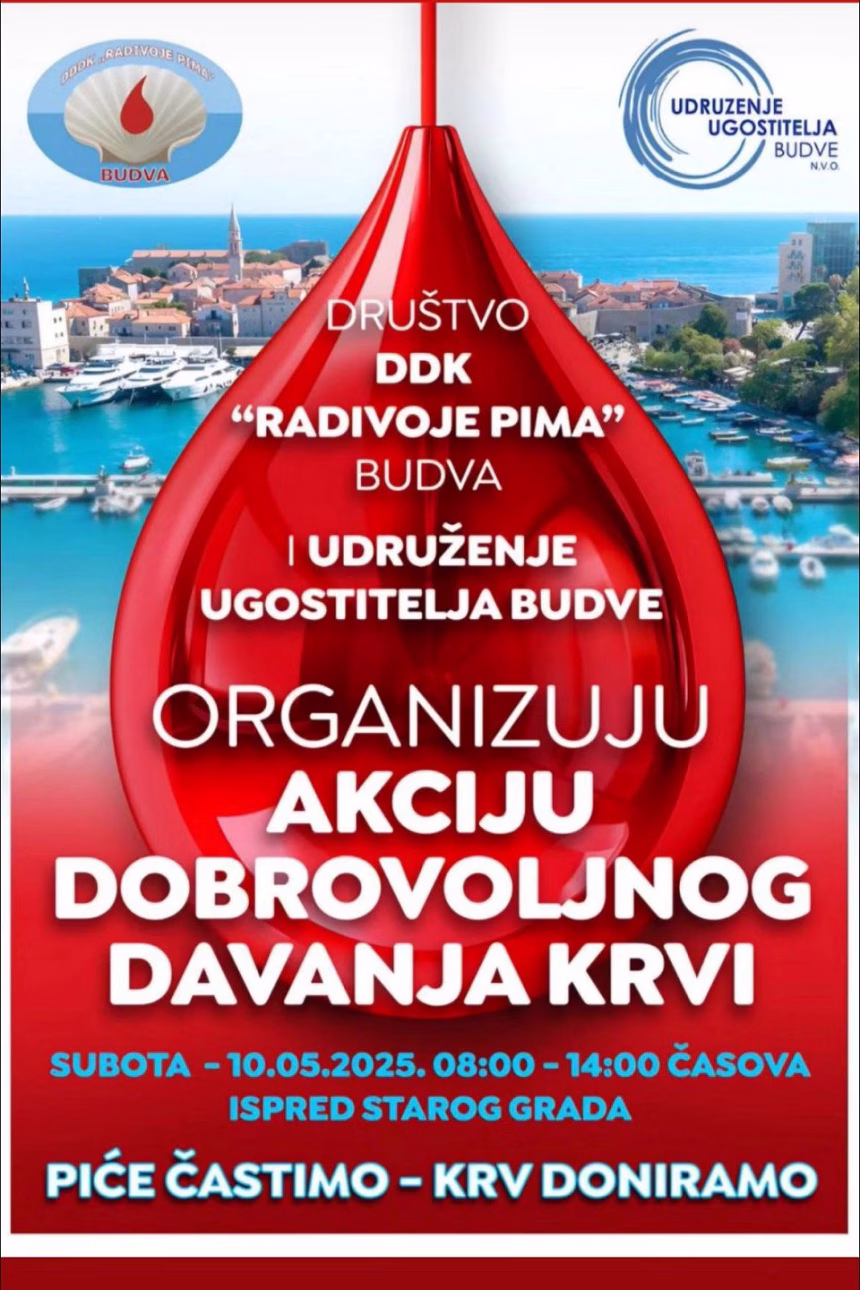Ugostitelji i građani u akciji darivanja krvi ispred Starog grada