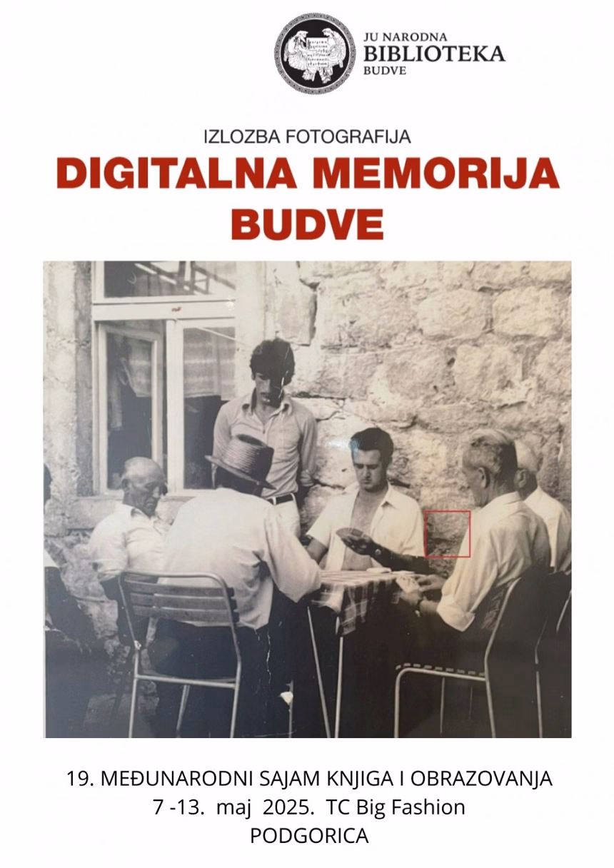 Digitalna memorija Budve na 19. Međunarodnom podgoričkom sajmu knjiga