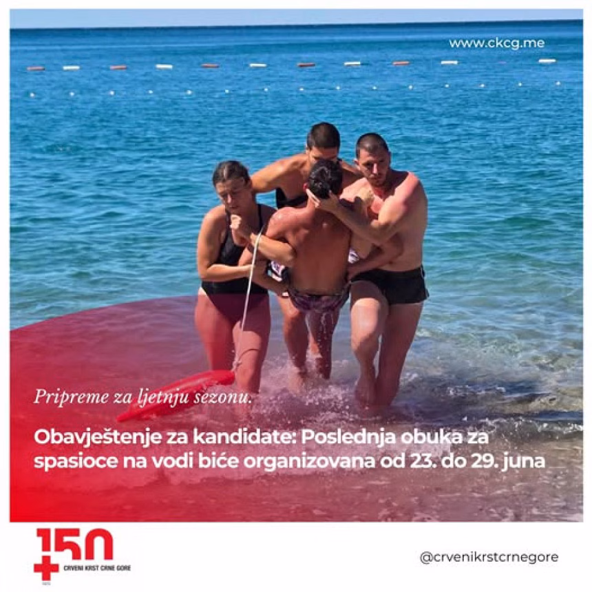 Termin posljednje obuke za spasioce na vodi