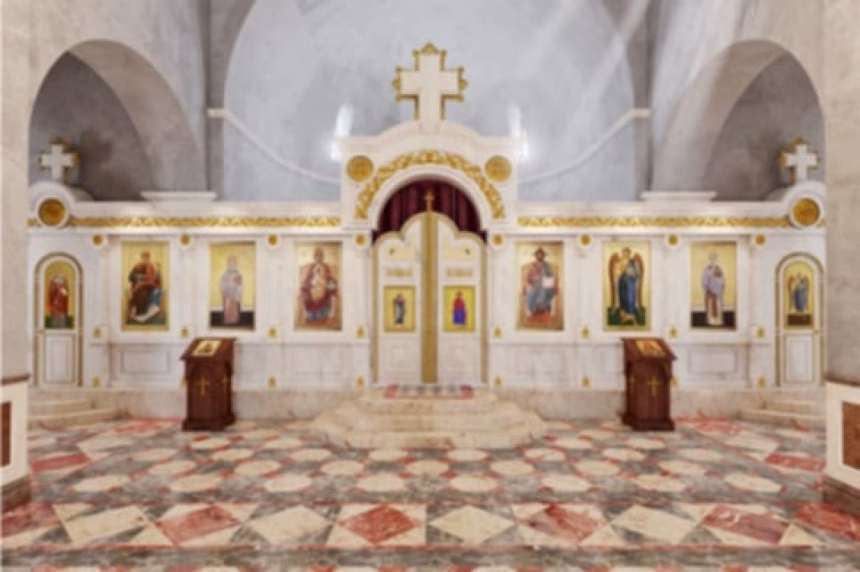 (FOTO) Izgled budućeg Hrama Svetog Marka u Budvi