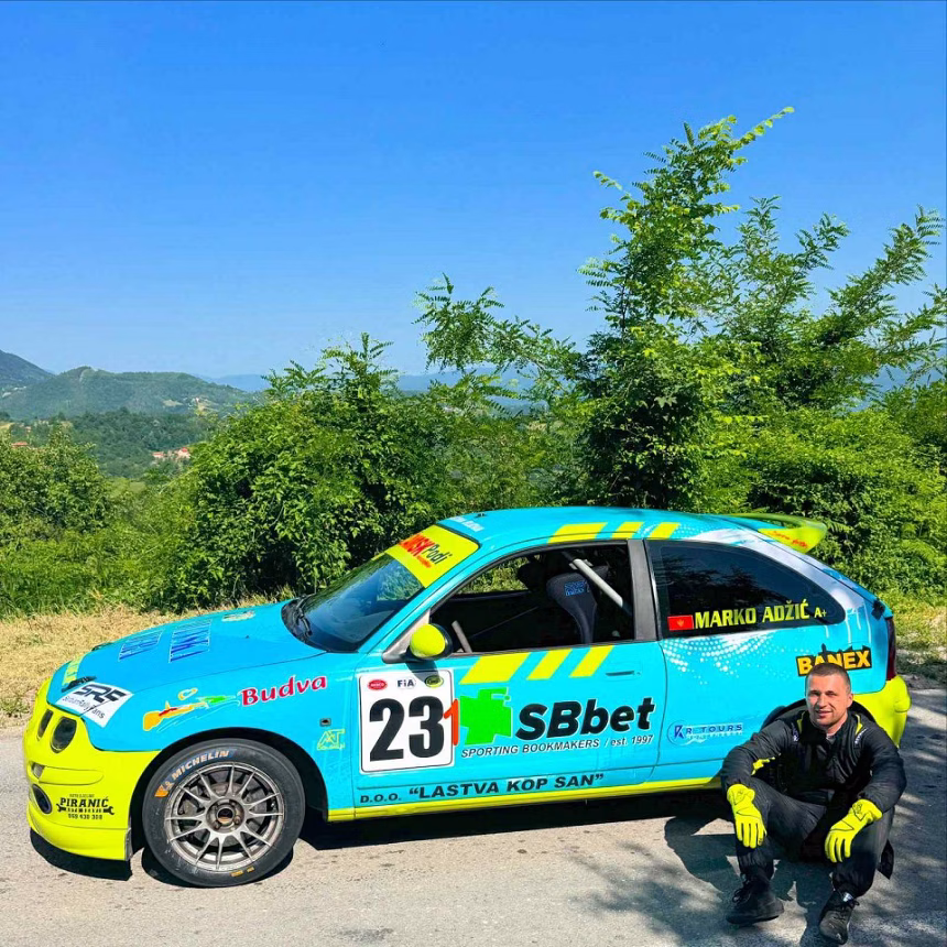 Marko Adžić trijumfovao na Tari, prvo mjesto za automobilistu iz Budve