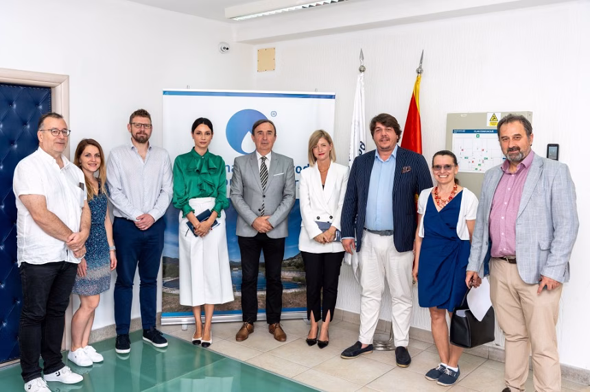 Delegacija Češke Republike u posjeti Regionalnom vodovodu Crnogorsko primorje