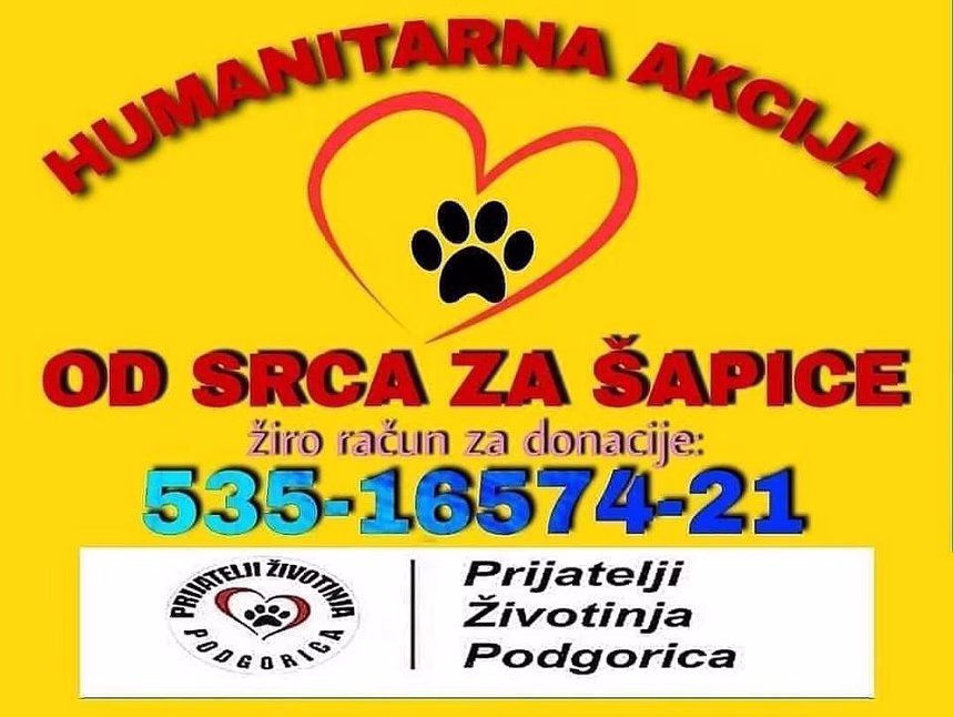 Nastavlja se humantiarna akcija „Od srca za šapice“