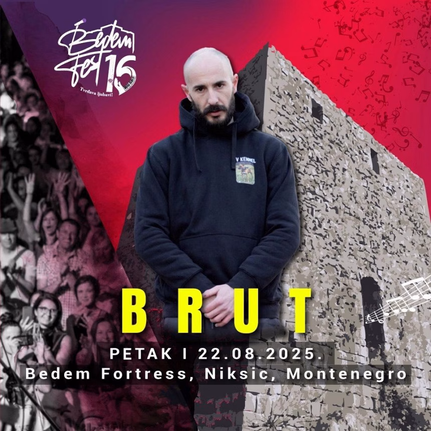 Regionalna hip hop elita na 16. Bedem festu: Brut, Ajs Nigrutin i Bigru i Paja kratak za magiju na tvrđavi