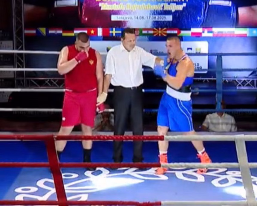 Đinović u polufinalu protiv Afganistanca