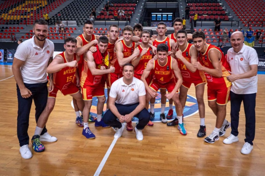 Kadeti Crne Gore peti na B prvenstvu Evrope, talentovana generacija pokazala ogroman potencija