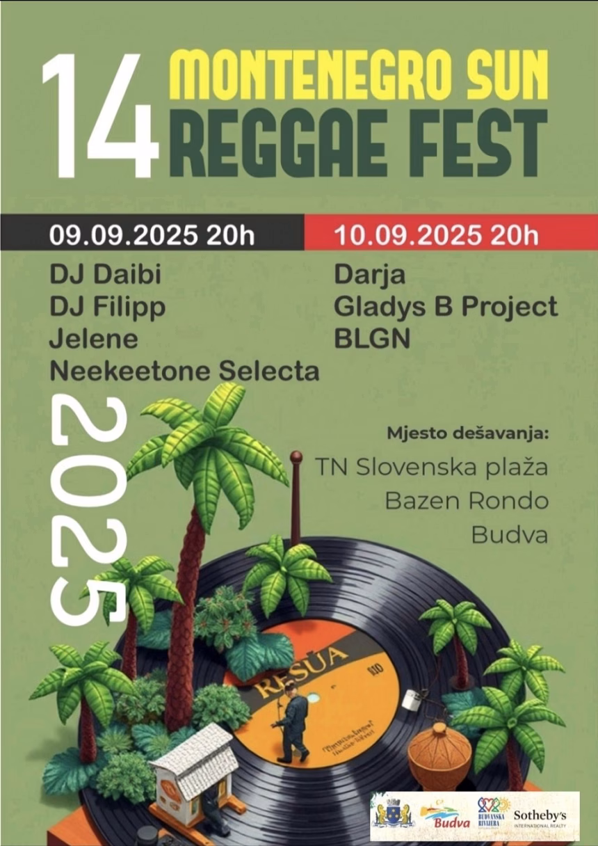 Budva Art Festival i 14. Montenegro Sun Reggae Fest u jednom danu