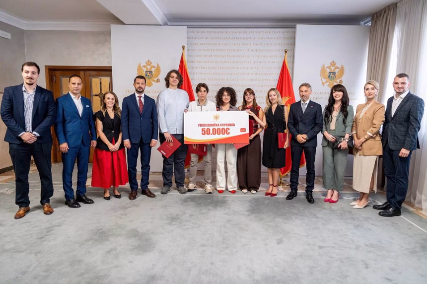 Predsjednik Milatović uručio stipendije najboljim studentima: Hrabrost je učiti- vrijednost je ostati